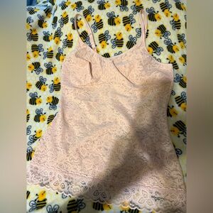 Bali snug Lace camisole Bra tummy control ref 8L12. Size XL